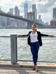 Latina woman in new york city