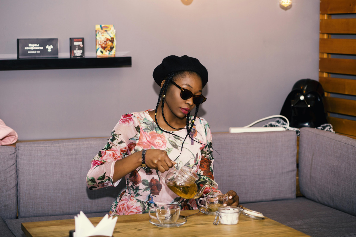 rich black woman