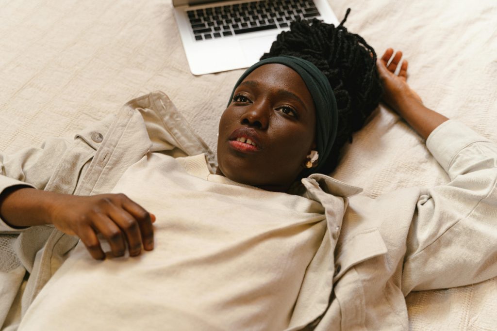 black woman unmotivated