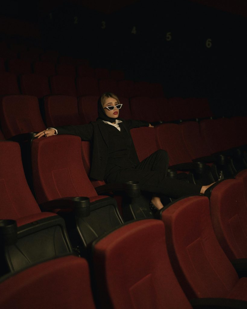 lessons learned women sitting in movie theater alone