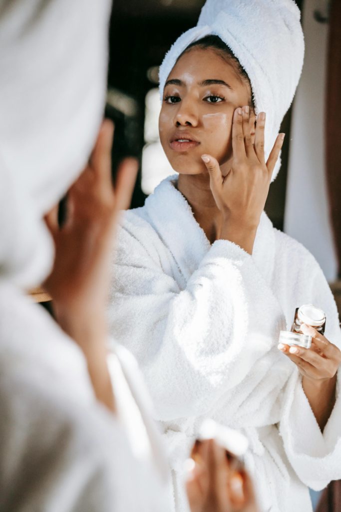 blasian women skin care routine