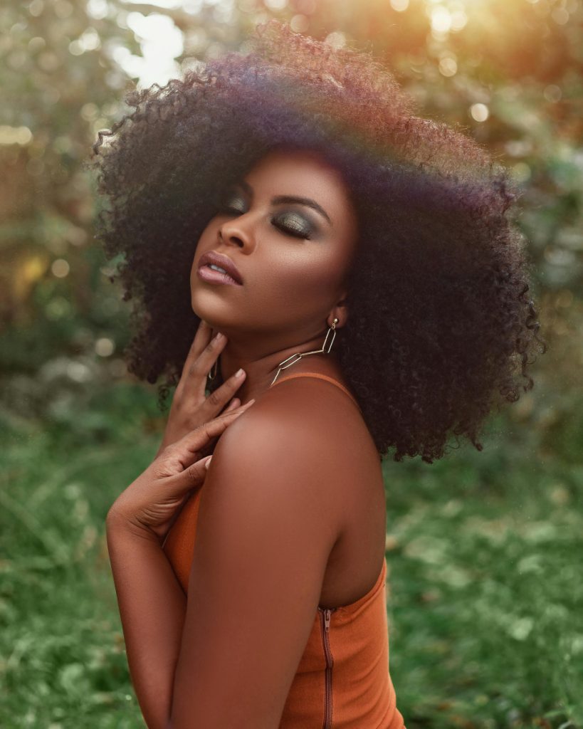 how to manifest - beautiful black woman